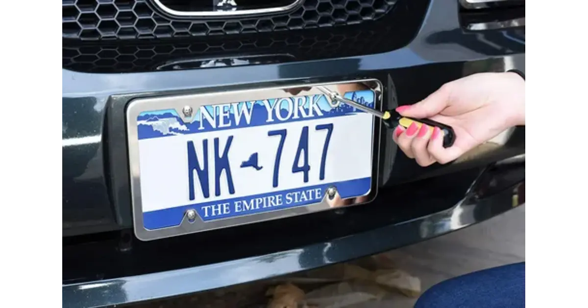 How To Remove Rusted License Plate Screws?